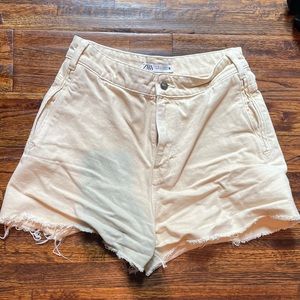 ZARA high waisted shorts
